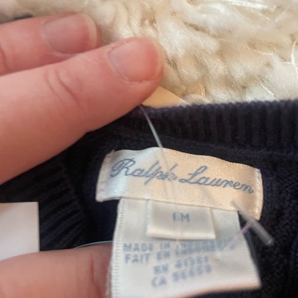Ralph Lauren Infant Cardigan NWT - Picture 4 of 4